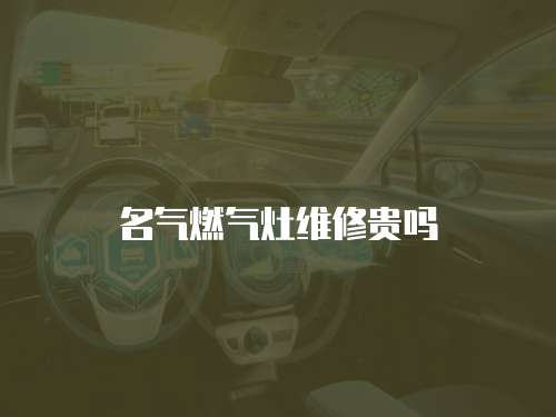 名氣燃?xì)庠罹S修貴嗎