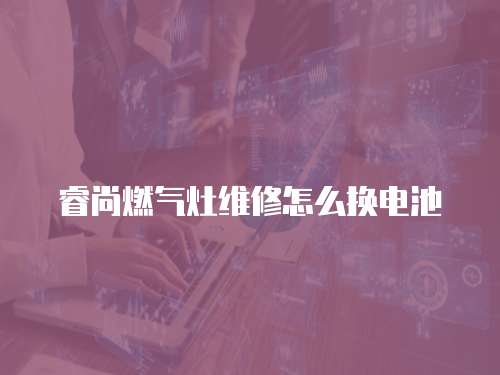 睿尚燃?xì)庠罹S修怎么換電池