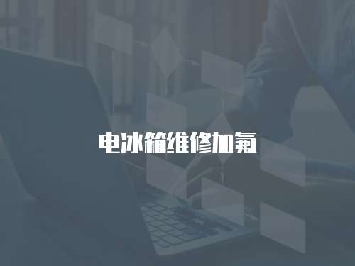 電冰箱維修加氟