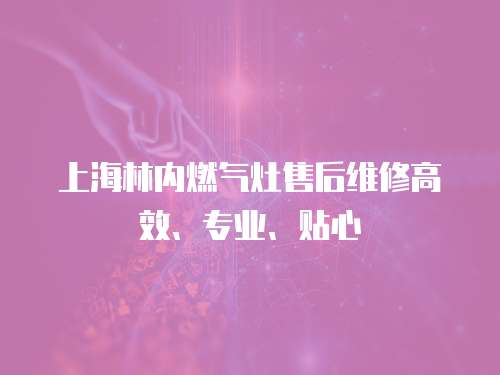 上海林內燃氣灶售后維修高效、專業、貼心