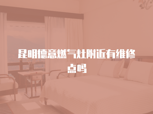昆明德意燃?xì)庠罡浇芯S修點嗎