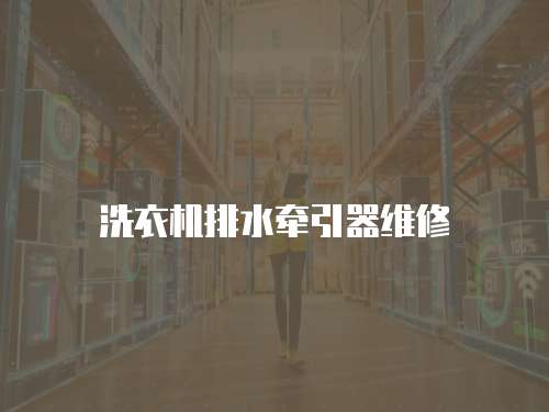 洗衣機(jī)排水牽引器維修