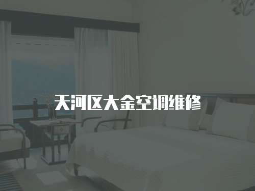天河區大金空調維修