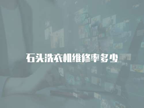 石頭洗衣機維修率多少