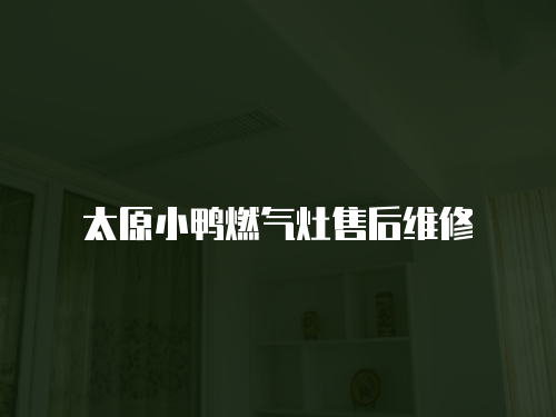太原小鴨燃氣灶售后維修