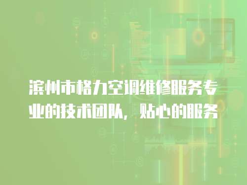 濱州市格力空調維修服務專業的技術團隊，貼心的服務