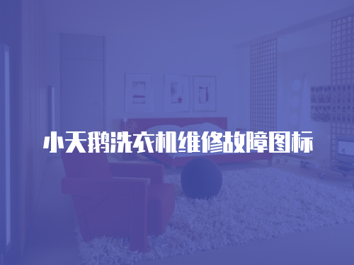 小天鵝洗衣機維修故障圖標