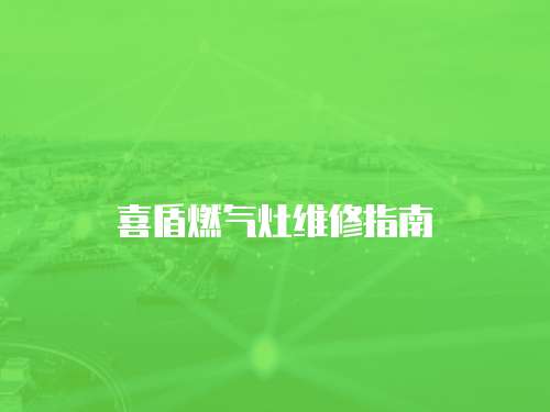 喜盾燃?xì)庠罹S修指南