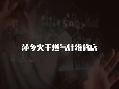 萍鄉火王燃氣灶維修店