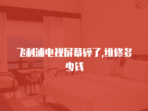 飛利浦電視屏幕碎了,維修多少錢