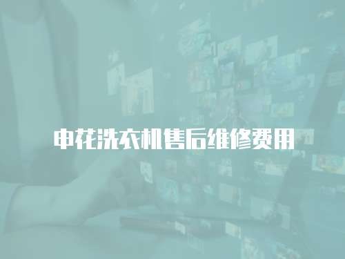 申花洗衣機售后維修費用