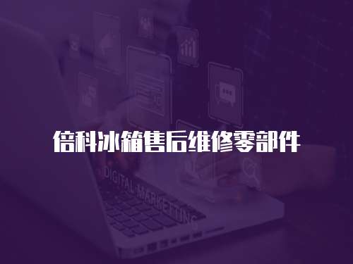 倍科冰箱售后維修零部件
