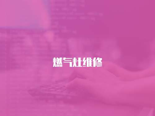 燃?xì)庠罹S修