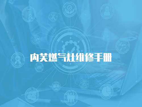 內芙燃氣灶維修手冊