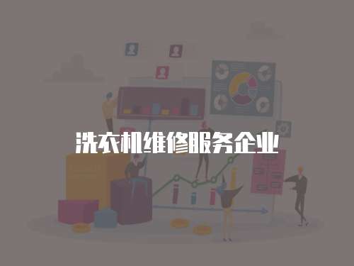 洗衣機(jī)維修服務(wù)企業(yè)