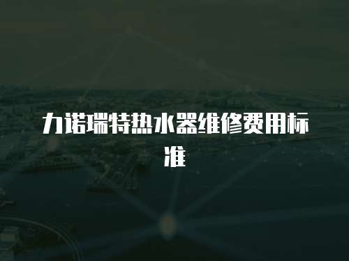 力諾瑞特?zé)崴骶S修費(fèi)用標(biāo)準(zhǔn)