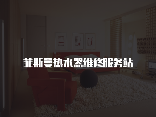 菲斯曼熱水器維修服務站