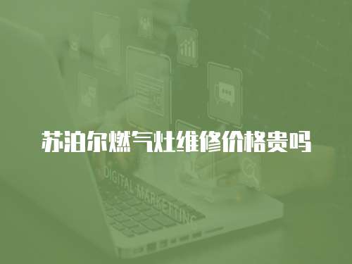 蘇泊爾燃氣灶維修價格貴嗎
