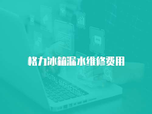 格力冰箱漏水維修費用