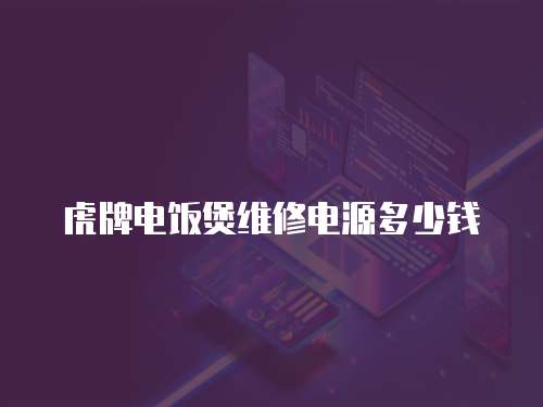 虎牌電飯煲維修電源多少錢