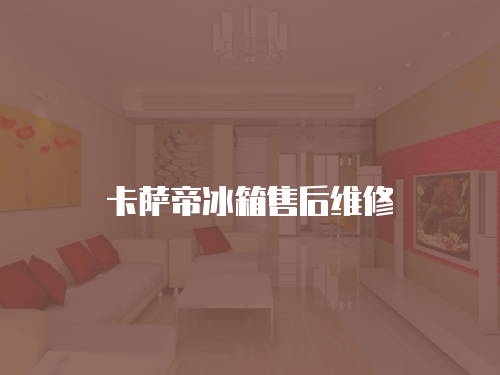 卡薩帝冰箱售后維修