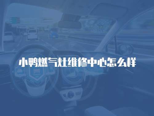小鴨燃氣灶維修中心怎么樣
