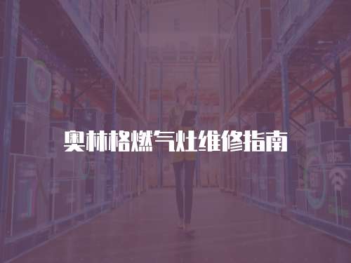奧林格燃氣灶維修指南