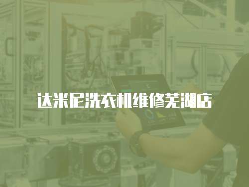 達米尼洗衣機維修蕪湖店