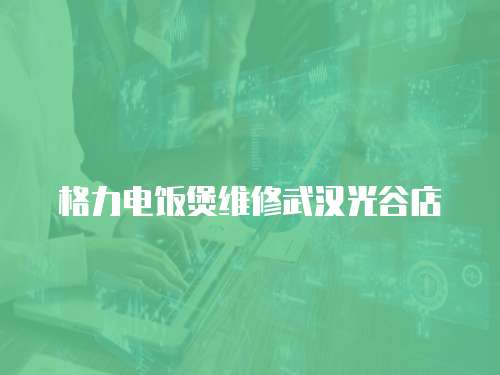 格力電飯煲維修武漢光谷店