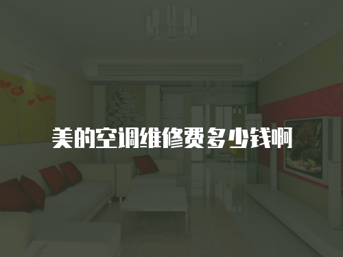 美的空調(diào)維修費(fèi)多少錢(qián)啊