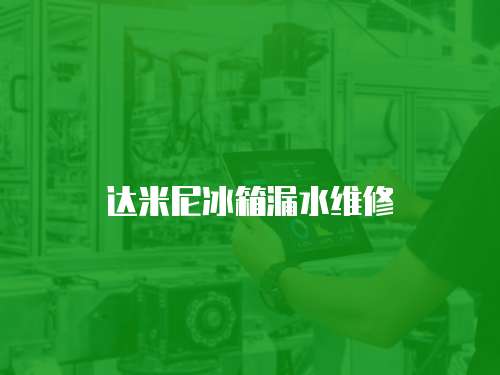 達米尼冰箱漏水維修