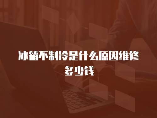 冰箱不制冷是什么原因維修多少錢