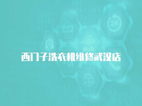 西門子洗衣機維修武漢店