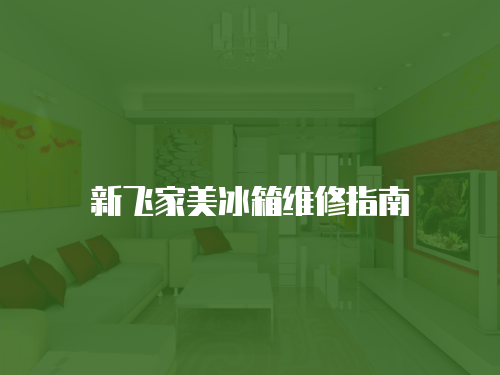 新飛家美冰箱維修指南