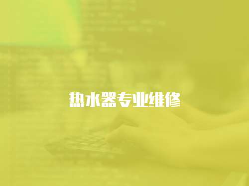 熱水器專業(yè)維修