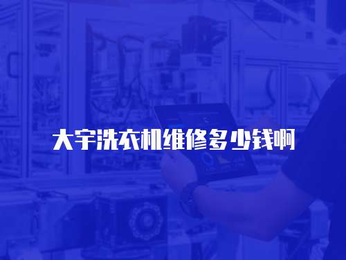 大宇洗衣機維修多少錢啊