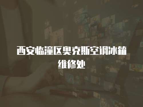 西安臨潼區奧克斯空調冰箱維修處