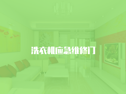 洗衣機應急維修門