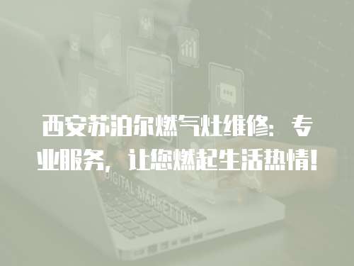 西安蘇泊爾燃氣灶維修：專業服務，讓您燃起生活熱情！