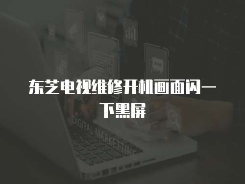 東芝電視維修開機畫面閃一下黑屏