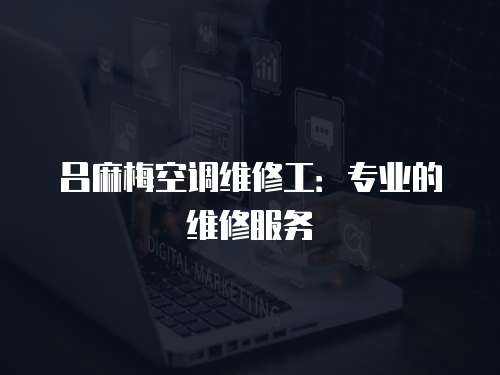 呂麻梅空調維修工：專業的維修服務