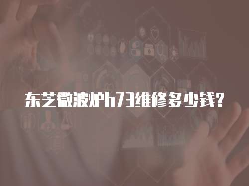 東芝微波爐h73維修多少錢？