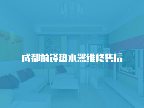 成都前鋒熱水器維修售后