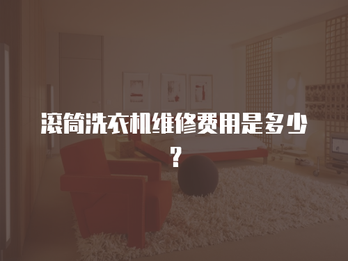 滾筒洗衣機(jī)維修費(fèi)用是多少？