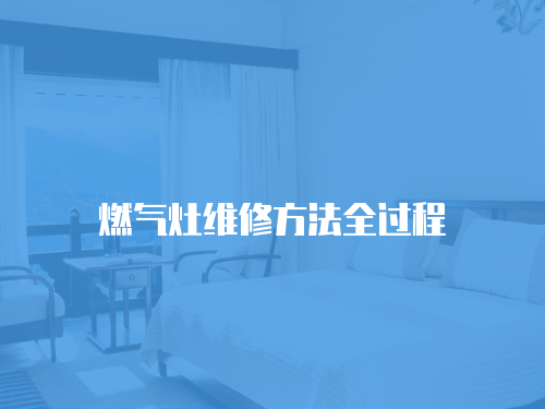 燃?xì)庠罹S修方法全過程