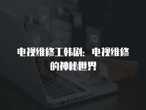 電視維修工韓劇：電視維修的神秘世界