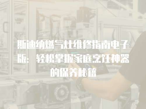 斯迪納燃?xì)庠罹S修指南電子版：輕松掌握家庭烹飪神器的保養(yǎng)秘籍