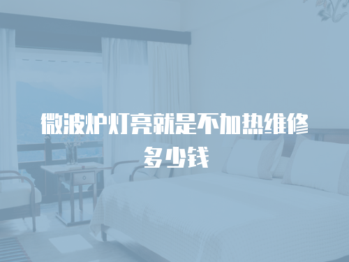 微波爐燈亮就是不加熱維修多少錢
