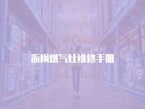 逅楓燃?xì)庠罹S修手冊