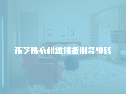 東芝洗衣機維修費用多少錢